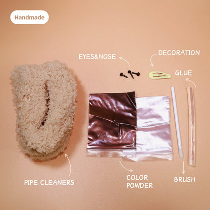 Goldie Clip Pup: Finished Product & DIY Craft Kit